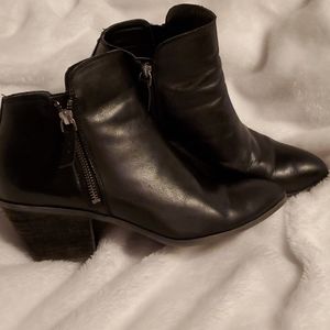 Frye Judith black size 10 double zip bootie
